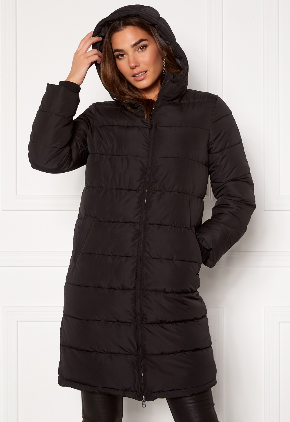 pcbee long padded jacket