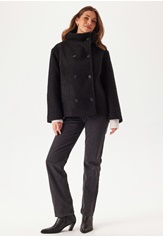 high-neck-short-boucle-coat