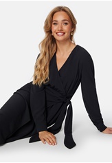 peach-midi-wrap-dress-black