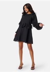 round-neck-short-frill-dress