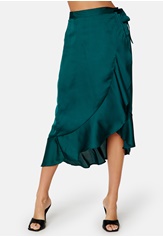 villima-satin-skirt-dark-green