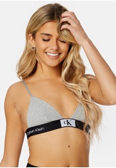 Calvin Klein CK ONE Unlined Triangle Bra - Grey Heather – Potters