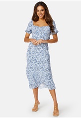 FOREVER NEW Lorelai Ruched Front Midi Dress