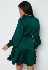 FOREVER NEW Mikayla Satin Mini Dress