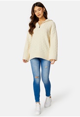 Gant herringbone half zip cheap sweater