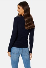 GANT Stretch Cotton Cable C-Neck - Bubbleroom