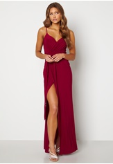 wrap-front-maxi-dress-wine