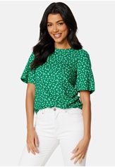 tris-butterfly-sleeve-blouse-green-patterned