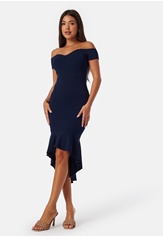 off-shoulder-high-dress-navy