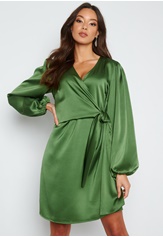 adalina-l-s-short-dress-artichoke-green