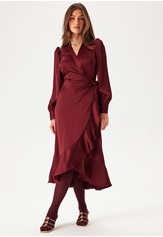 objsateen-wrap-dress-cabernet