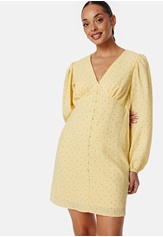 vmamanda-ls-v-neck-short-dress-yellow-mellow-aop-fl