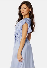 VILA Carolina S/S V-Neck Midi Dress