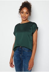 ellette-s-s-satin-top-darkest-spruce