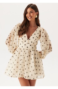 Bardot Eva Polka Dot Mini Dress