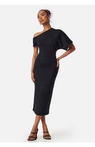 BUBBLEROOM Asymmetric Midi Dress