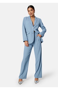 BUBBLEROOM Denice Straight Leg Suit Pants