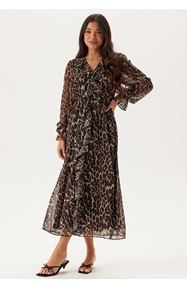 BUBBLEROOM Flounce Midi Dress