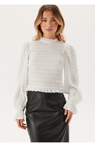 BUBBLEROOM Frill Structured Blouse