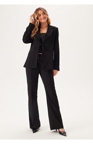 BUBBLEROOM Front Tie Structured Blazer