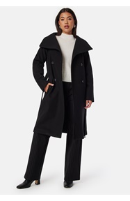 BUBBLEROOM High Neck Midi Coat