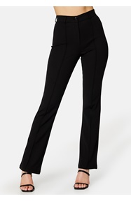 BUBBLEROOM Idarina Soft Flared Suit Trousers