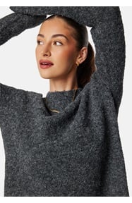 BUBBLEROOM Knitted Bouclé Sweater