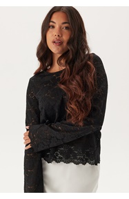 BUBBLEROOM Long Sleeve Lace Top