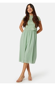 Bubbleroom Occasion Jolie Short Sleeve Midi Dress