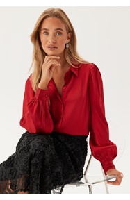 BUBBLEROOM Puff Sleeve Structured Shirt