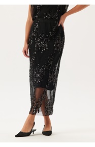 BUBBLEROOM Sequin Mesh Skirt