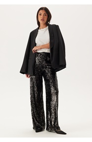 BUBBLEROOM Sequin Wide Trousers