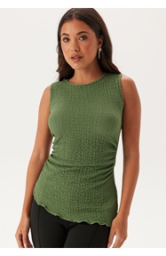 BUBBLEROOM Structure Sleeveless Top