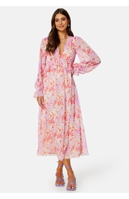 BUBBLEROOM Summer Luxe Frill Midi Dress
