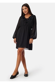 BUBBLEROOM V-neck Short Frill Dress