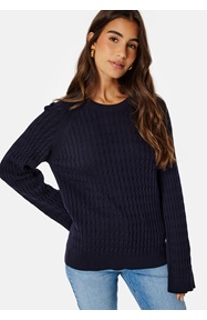 GANT Cable Knit C-Neck