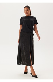 Happy Holly Sparkling Wrap Midi Skirt