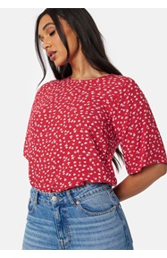 Happy Holly Tris butterfly sleeve  blouse