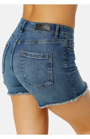 ONLY Blush Raw Denim Shorts