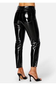 Women's Pants Tommy Jeans Julie Pleather Pants Black