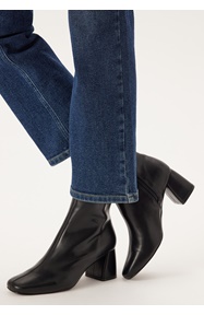 ONLY Onlbrielle-1 Pu Heeled Boot