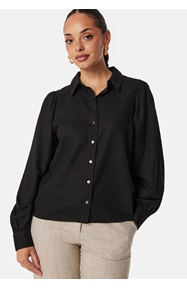 ONLY Onlcaro Linen Puff Shirt