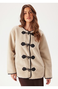 ONLY Onlmali Faux Fur Duffle Coat 