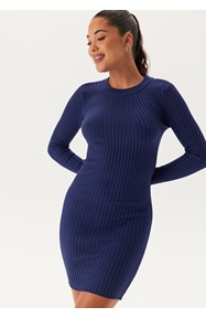 Pieces Crista LS O-Neck Knit Dress