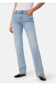 Pieces Pckelly Mid Waist Straight Jeans