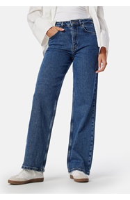 SELECTED FEMME Slfalice Hw Wide Long Wing Blu Jean