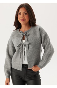 VERO MODA Vmbow Ls O-neck Tie Cardigan