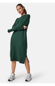 VILA Ril Crew Neck Midi Dress