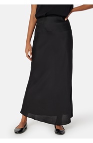 VILA Viellette high waist long skirt