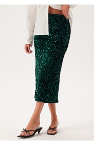 VILA Vifaith Hw Midi Sequin Skirt